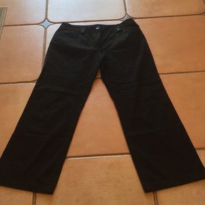 Ladies black Ann Taylor Lindsay style Trouser 8